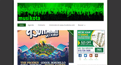 Desktop Screenshot of musikota.com